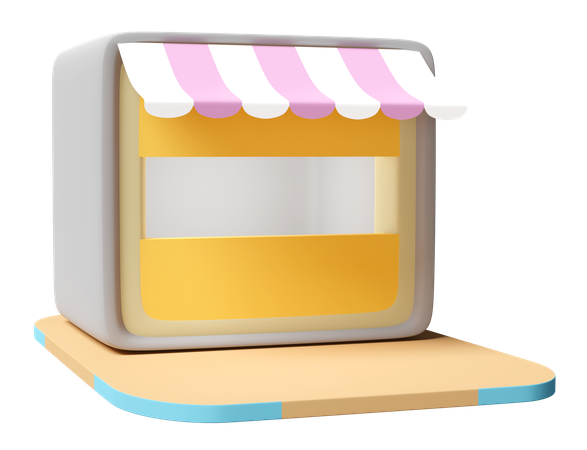 Store  3D Icon