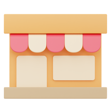 Store  3D Icon