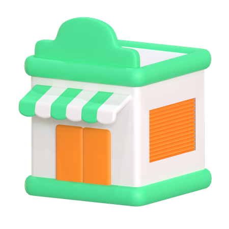 Store  3D Icon