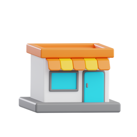 Store  3D Icon