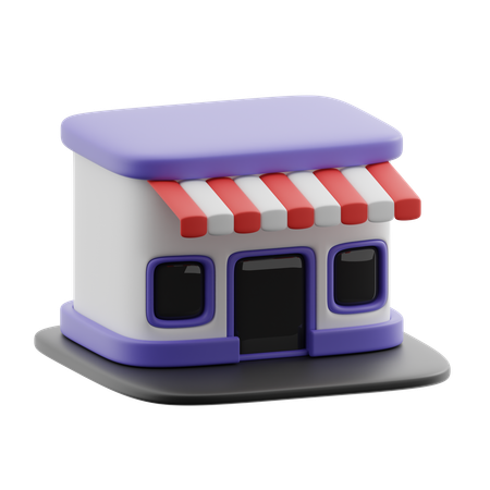 Store  3D Icon