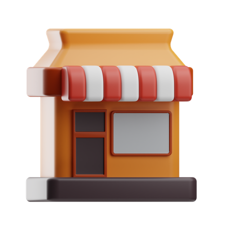 Store  3D Icon