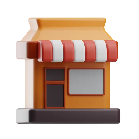 Store  3D Icon