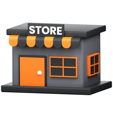 Store  3D Icon