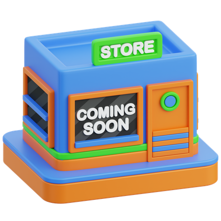 Store  3D Icon