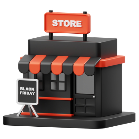 Store  3D Icon
