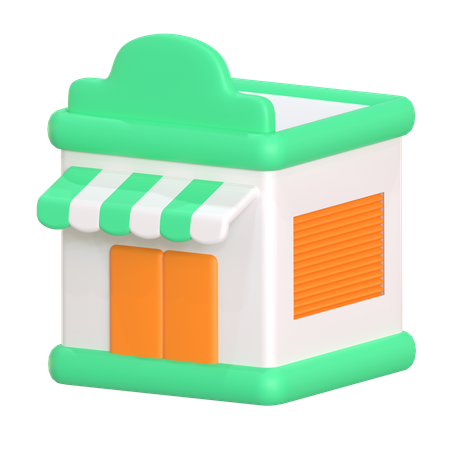 Store  3D Icon