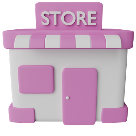 Store  3D Illustration