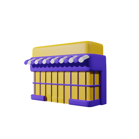 Store  3D Illustration