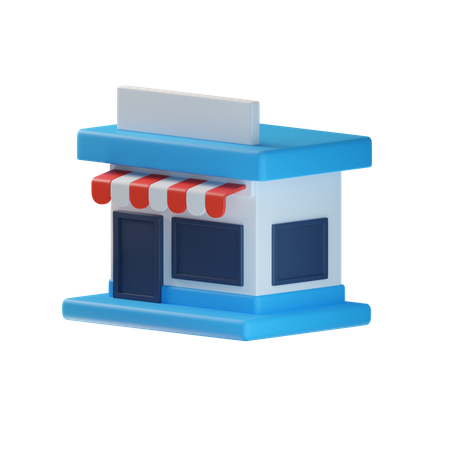 Store  3D Illustration