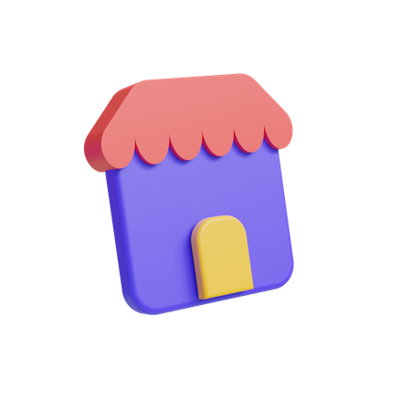 Store  3D Icon