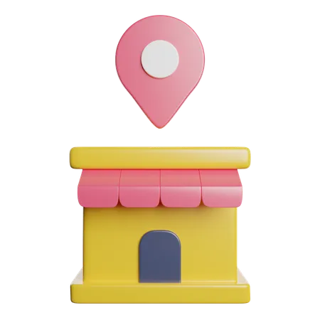 Storefront Place Holder 3D Icon