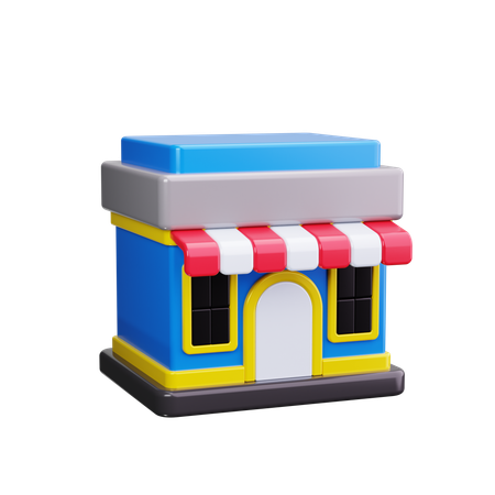 店頭  3D Icon