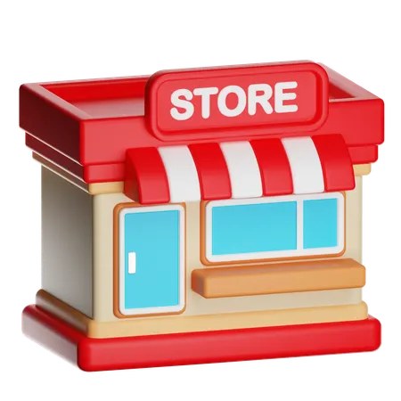 Storefront  3D Icon