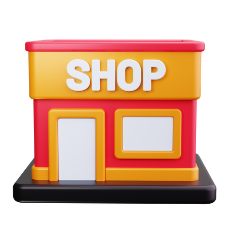 Storefront  3D Icon