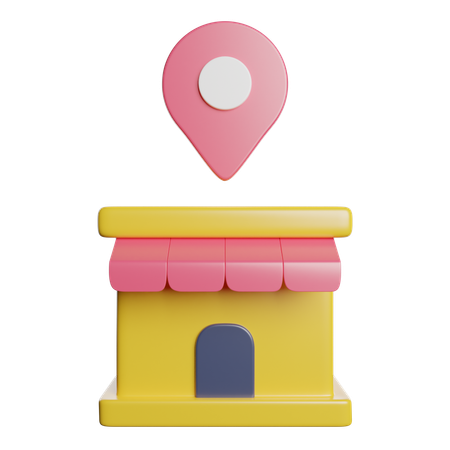 Storefront  3D Icon