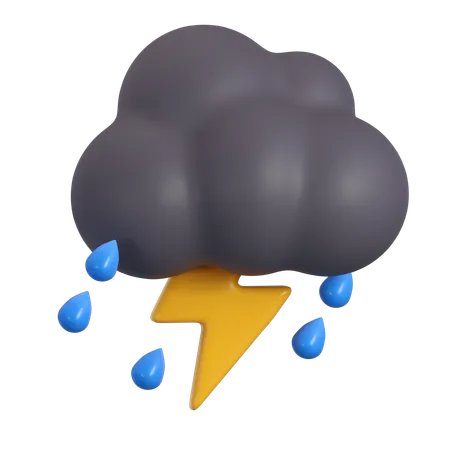 Storm  3D Icon