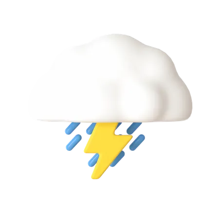 Storm  3D Icon