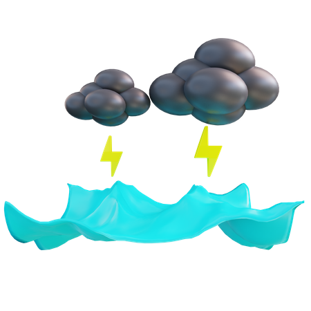 Storm  3D Icon