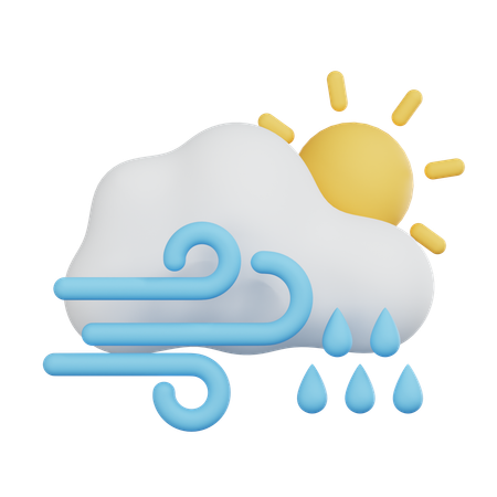 Storm Day  3D Icon
