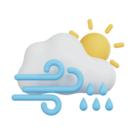 Storm Day  3D Icon