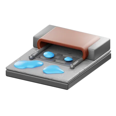 雨水排水溝  3D Icon