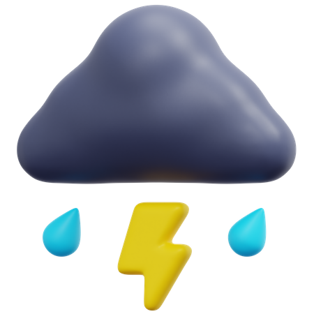 Storm Weather  3D Icon