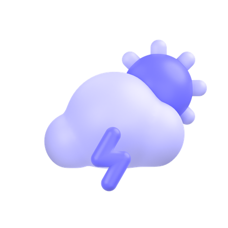 Storm-weather 3D Icon