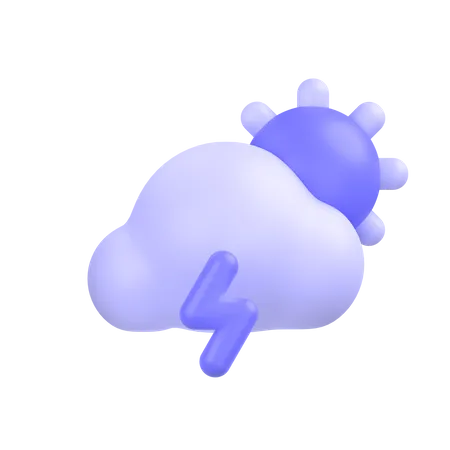 Storm-weather 3D Icon