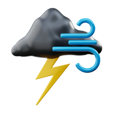 Stormy  3D Icon