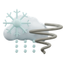 stormy-weather emoji 3d