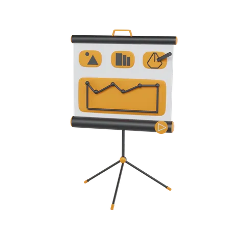 Storyboard  3D Icon