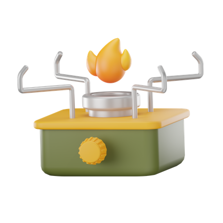 난로  3D Icon