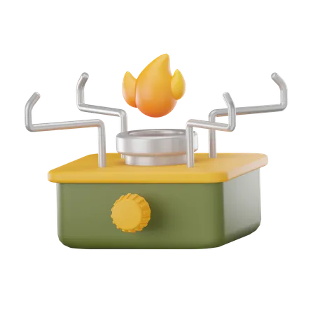 난로  3D Icon