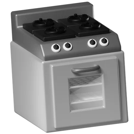 Stove  3D Icon