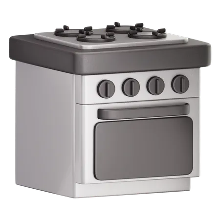 Stove  3D Icon