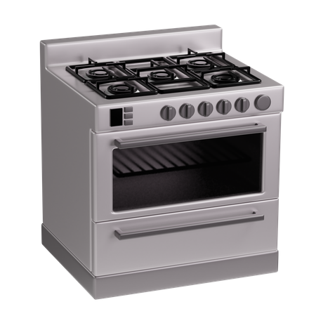 Stove  3D Icon