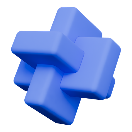 Strahl abstrakte Formen  3D Icon