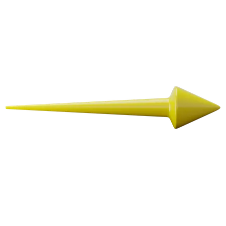 Straight Arrow  3D Icon