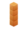 Straight-Long Tetris Block