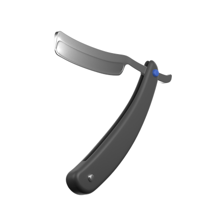 Straight Razor  3D Icon