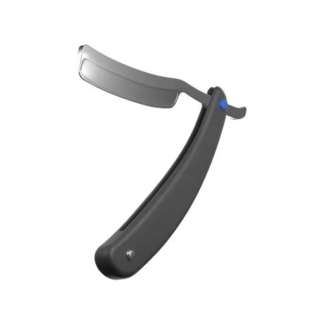 Straight Razor  3D Icon