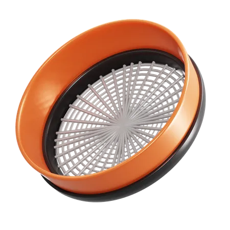 Strainer  3D Illustration