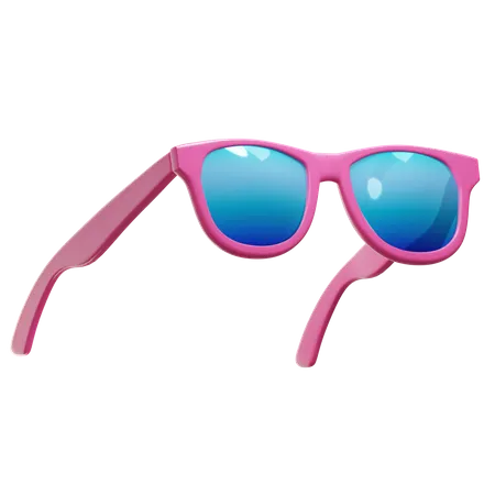Strand-Sonnenbrille  3D Illustration