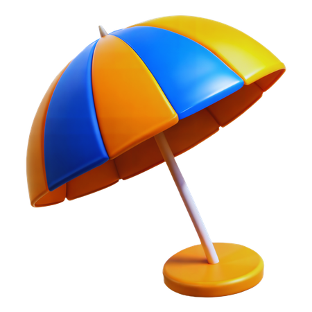 Sonnenschirm  3D Icon