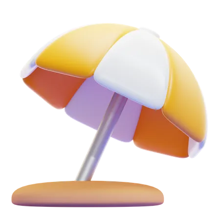 Sonnenschirm  3D Icon