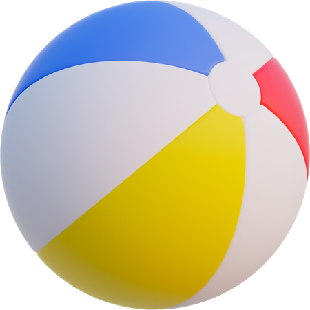 Strandball  3D Icon