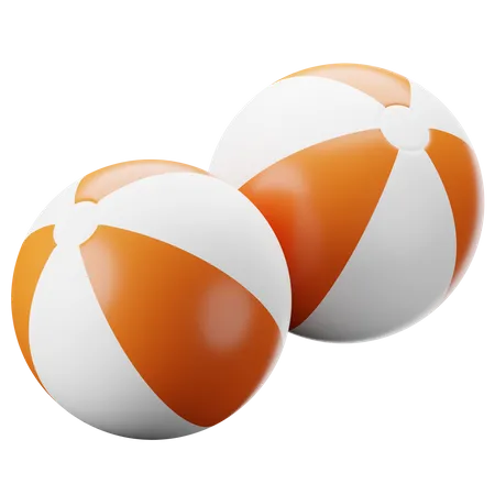 Wasserball  3D Illustration