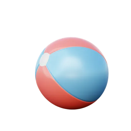 Wasserball  3D Illustration