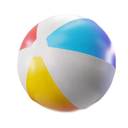 Wasserball  3D Illustration